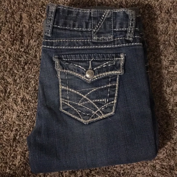 amethyst capri jeans